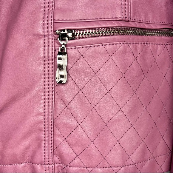 Cleo Petits Faux Leather Jacket - Picture 6 of 9